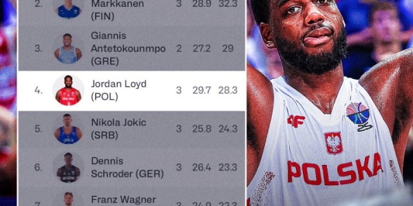 开云账号注册-鲨疯了！劳埃德目前欧锦赛得分榜排名第4 榜单前九唯一非NBA球员